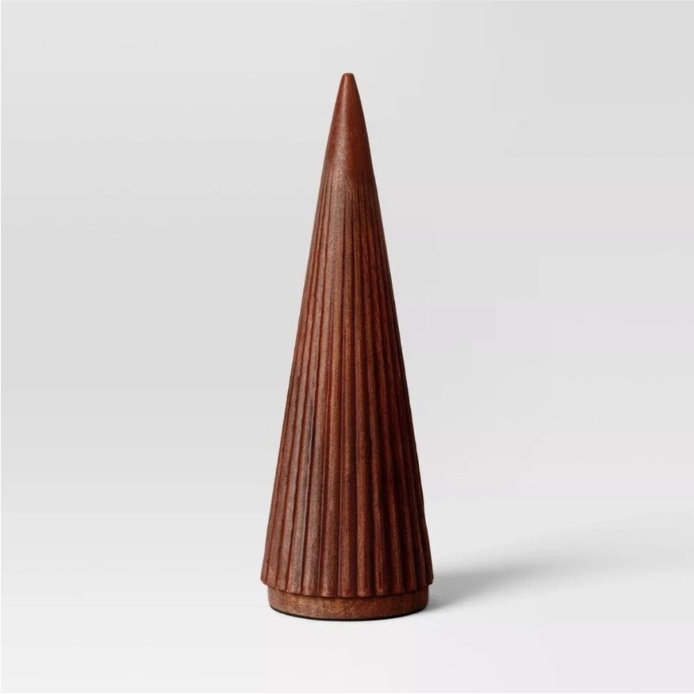 Threshold Christmas Medium Decorative Wood Tree Brown